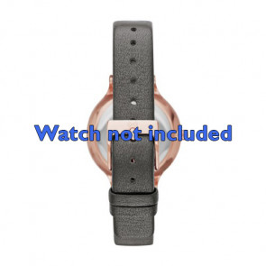 Uhrenarmband Skagen SKW2267 / 249XXXX / 11XXXX / 74XXXX - Leder Grau 12mm